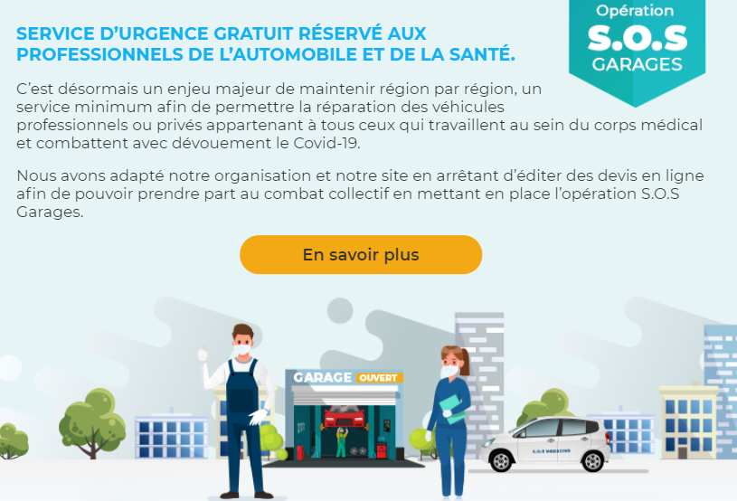 Mecagoo.com : opération « SOS Garages » 1 Mecagoo.com : opération « SOS Garages » 1