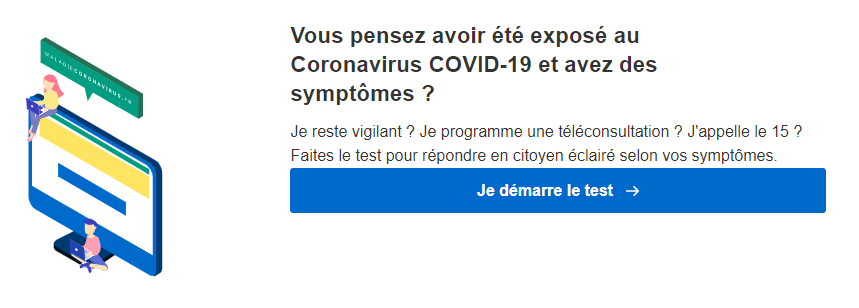 Maladiecoronavirus.fr : Un site pour évaluer vos symptômes 1 Maladiecoronavirus.fr : Un site pour évaluer vos symptômes 1