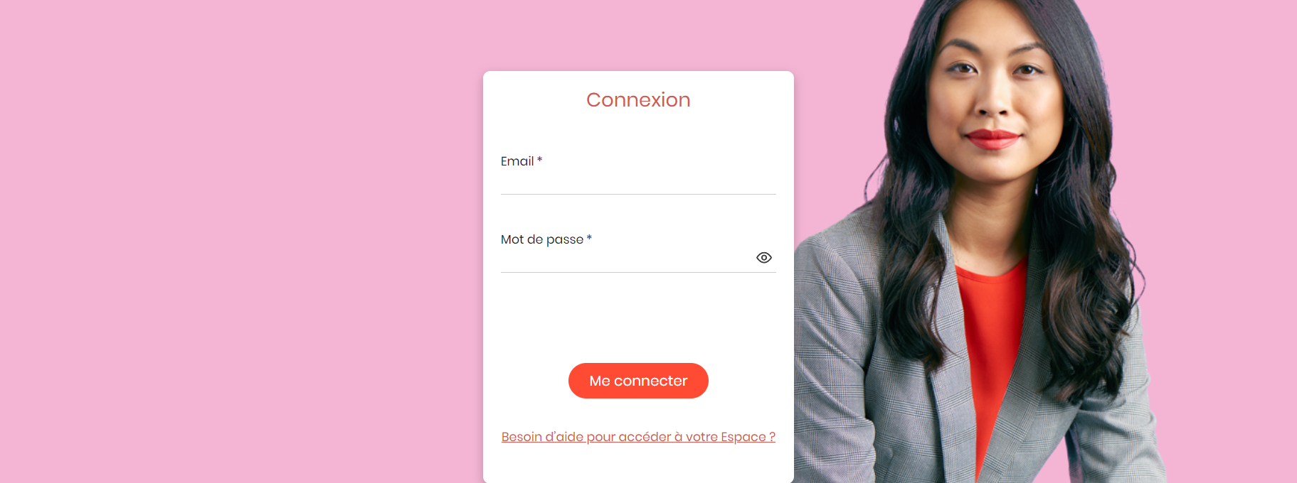 L’espace client entreprise