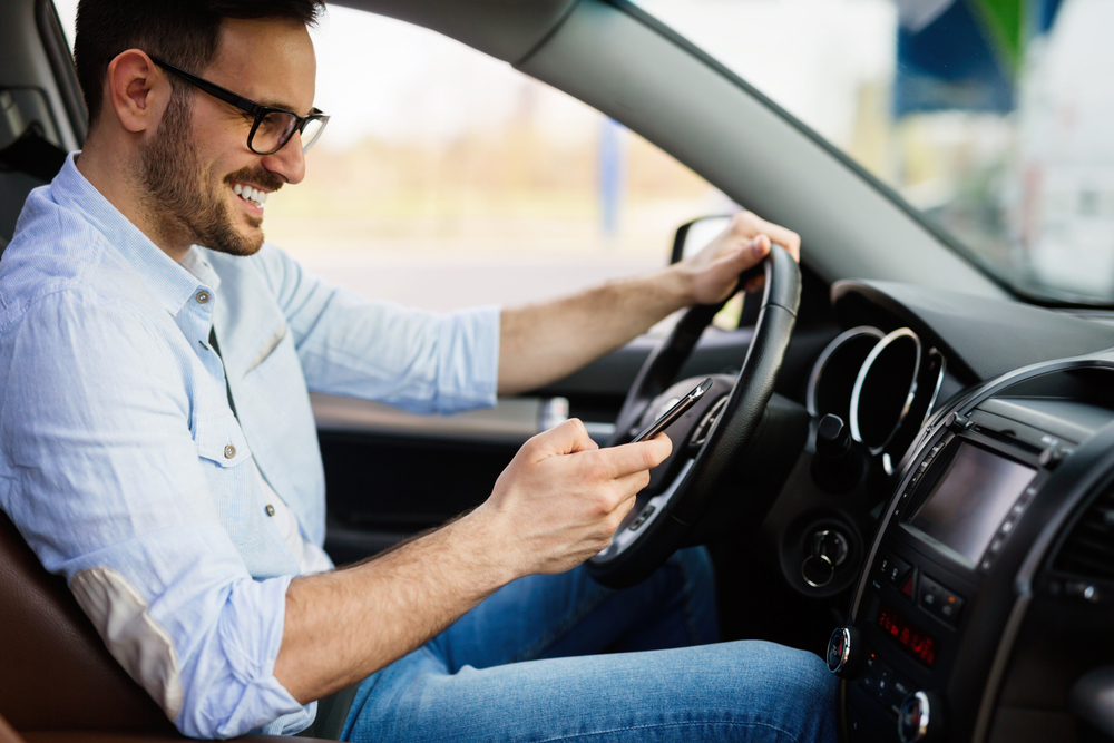 téléphone au volant