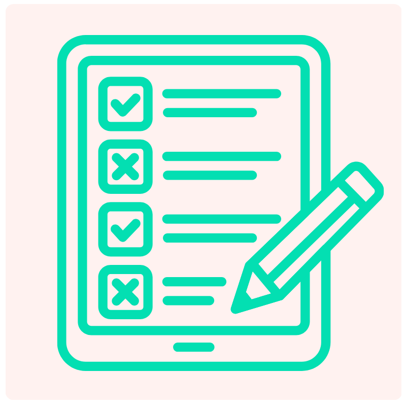 Répondez à un questionnaire médical